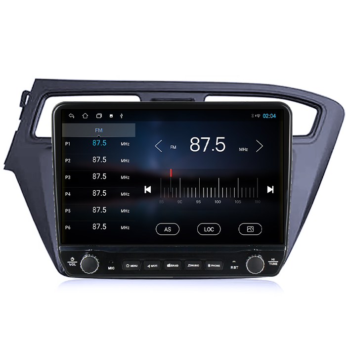 Navigatie dedicata Hyundai I20 2015-2017 Tesla cu butoane rotative model 2024, 4GB RAM 64GB ROM, Procesor Quadcore, Android 14, Display QLED 10", DSP, Carplay&Android Auto [3]