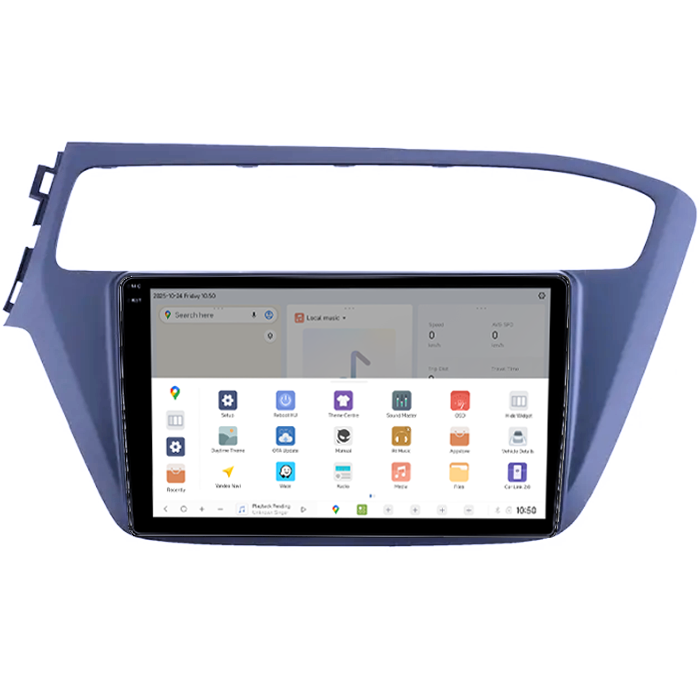 Navigatie dedicata Hyundai I20 2017-2018, DUDU3, 4GB RAM 64GB ROM, Octacore, Platforma 8581, Android, Display QLED 9", DSP, Carplay&AndroidAuto [3]