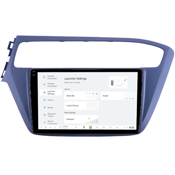 Navigatie dedicata Hyundai I20 2017-2018, DUDU3, 4GB RAM 64GB ROM, Octacore, Platforma 8581, Android, Display QLED 9", DSP, Carplay&AndroidAuto [5]