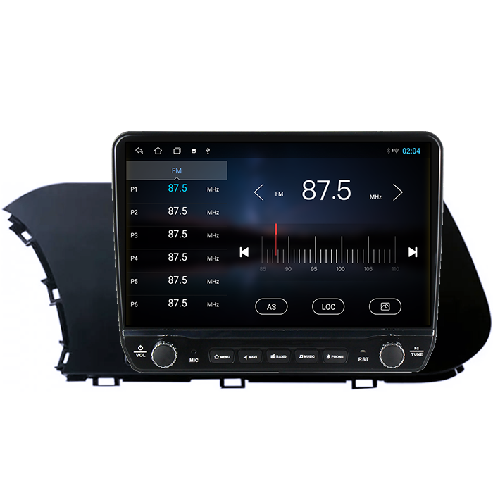 Navigatie dedicata Hyundai i20 2021 Tesla cu butoane rotative model 2024, 4GB RAM 64GB ROM, Procesor Quadcore, Android 14, Display QLED 10", DSP, Carplay&Android Auto [3]