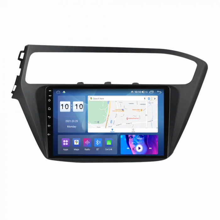 Navigatie dedicata Hyundai i20 2017-2018, 4 GB RAM 32 ROM, Android 13, Display QLED, 9", DSP, Carplay, Android Auto, Internet, Youtube , Waze , WI-FI , USB , Bluetooth [5]