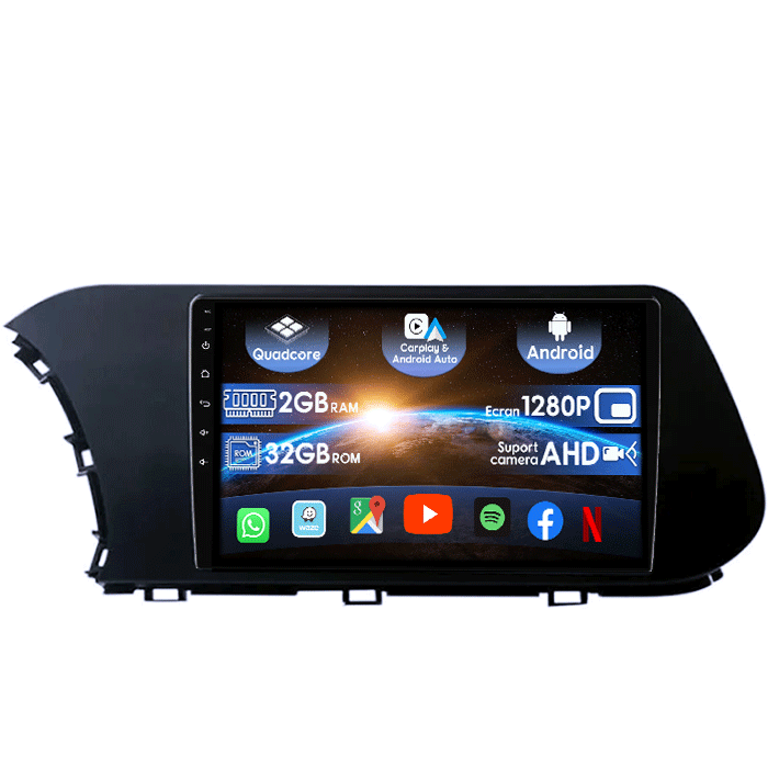 (Resigilata) Navigatie dedicata Hyundai i20 2021, 2GB RAM 32GB ROM, Quad Core, Display 9" IPS Full HD, Carplay&Android Auto, Android 14, Suport camere AHD [1]