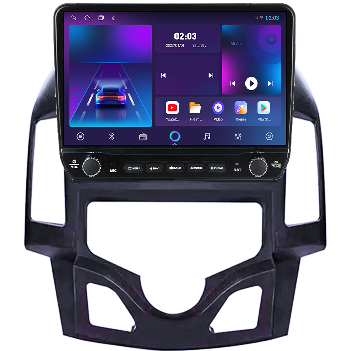 Navigatie dedicata Hyundai I30 2007-2016 Tesla cu butoane rotative model 2024, 4GB RAM 64GB ROM, Procesor Quadcore, Android 14, Display QLED 10", DSP, Carplay&Android Auto [6]