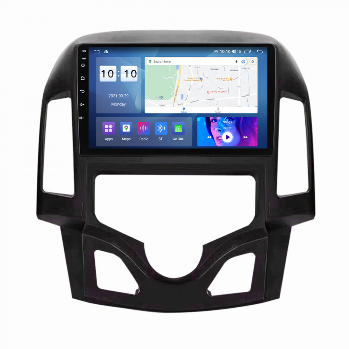 Navigatie dedicata Hyundai i30 2007-2012, 4 GB RAM 32 ROM, Android 13, Display QLED, 9", DSP, Carplay, Android Auto, Internet, Youtube , Waze , WI-FI , USB , Bluetooth [7]
