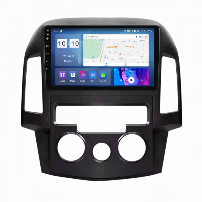 Navigatie dedicata Hyundai i30 2007-2012, 4 GB RAM 32 ROM, Android 13, Display QLED, 9", DSP, Carplay, Android Auto, Internet, Youtube , Waze , WI-FI , USB , Bluetooth [6]