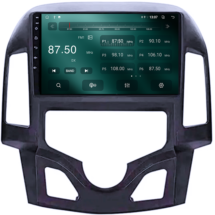 Navigatie dedicata Hyundai i30 2007-2012, 8GB RAM 128GB ROM, Octacore, Platforma TS18, Android 13, Display QLED 9”, Suporta camera 360º, DSP, Carplay&Android Auto, SIM 4G, Ventilator Activ [2]