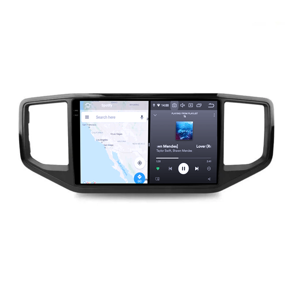 Navigatie dedicata Volkswagen Amarok 2012+, 12GB RAM 256GB ROM, Android 13, Rezolutie 2K, Display QLED, 9", DSP, Carplay, Android Auto, Internet, Youtube, Waze, Wi Fi, USB [2]