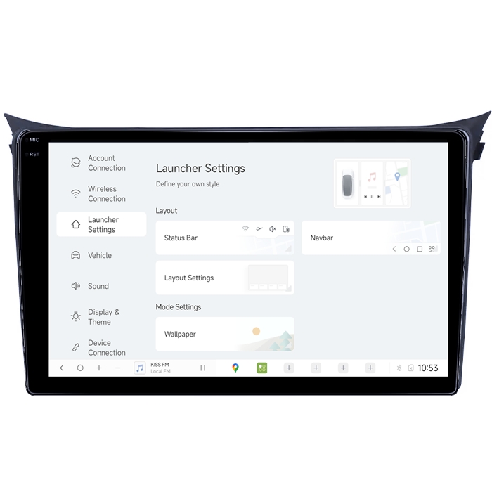 Navigatie dedicata Hyundai I30 2011-2017, DUDU3, 4GB RAM 64GB ROM, Octacore, Platforma 8581, Android, Display QLED 9", DSP, Carplay&AndroidAuto [5]