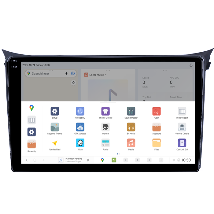 Navigatie dedicata Hyundai I30 2011-2017, DUDU3, 4GB RAM 64GB ROM, Octacore, Platforma 8581, Android, Display QLED 9", DSP, Carplay&AndroidAuto [3]