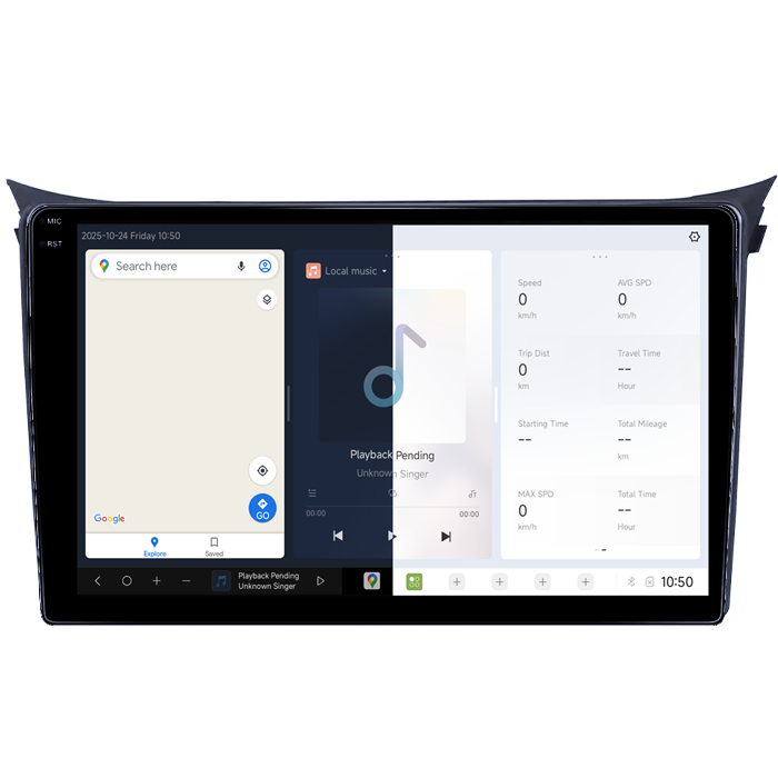 Navigatie dedicata Hyundai I30 2011-2017, DUDU3, 4GB RAM 64GB ROM, Octacore, Platforma 8581, Android, Display QLED 9", DSP, Carplay&AndroidAuto [2]