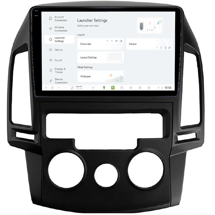 Navigatie dedicata Hyundai i30 2007-2012,Clima Manuala, DUDU3, 4GB RAM 64GB ROM, Octacore, Platforma 8581, Android, Display QLED 9", DSP, Carplay&AndroidAuto [5]