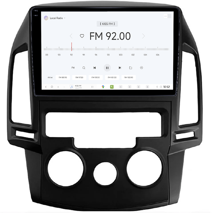 Navigatie dedicata Hyundai i30 2007-2012,Clima Manuala, DUDU3, 4GB RAM 64GB ROM, Octacore, Platforma 8581, Android, Display QLED 9", DSP, Carplay&AndroidAuto [4]