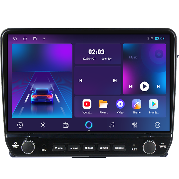 Navigatie dedicata Hyundai I30 2011-2017 Tesla cu butoane rotative model 2024, 4GB RAM 64GB ROM, Procesor Quadcore, Android 14, Display QLED 10", DSP, Carplay&Android Auto [4]
