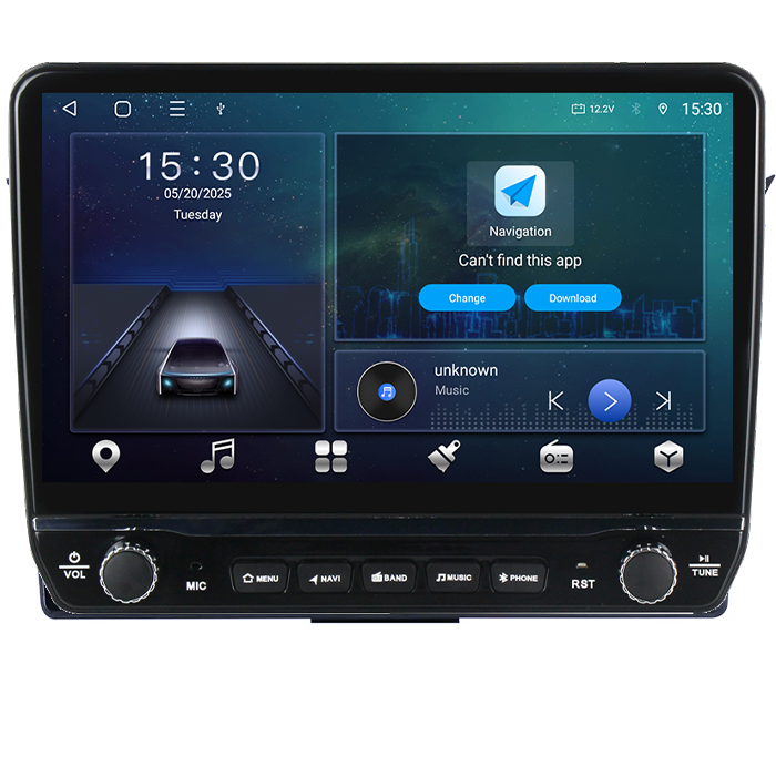 Navigatie dedicata Hyundai I30 2011-2017 Tesla cu butoane rotative model 2024, 4GB RAM 64GB ROM, Procesor Quadcore, Android 14, Display QLED 10", DSP, Carplay&Android Auto [5]