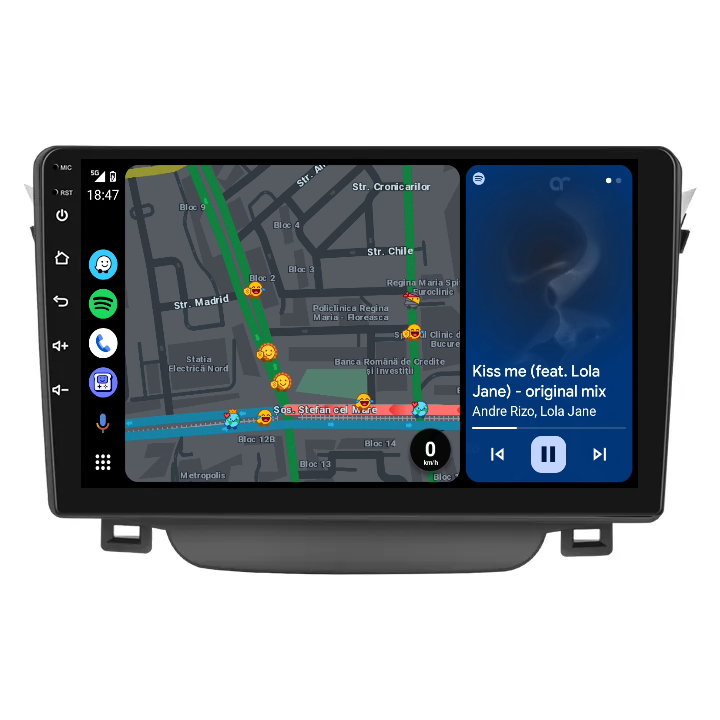 (Resigilata) Navigatie dedicata Hyundai I30 2011-2015, 2GB RAM 32GB ROM, Quad Core, Display 9" IPS Full HD, Carplay, Android 13, Bluetooth, Magazin Play, Suport camere AHD [4]