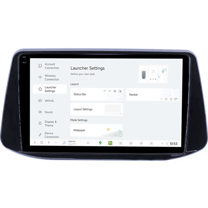 Navigatie dedicata Hyundai I30 2018, DUDU3, 4GB RAM 64GB ROM, Octacore, Platforma 8581, Android, Display QLED 9", DSP, Carplay&AndroidAuto [5]