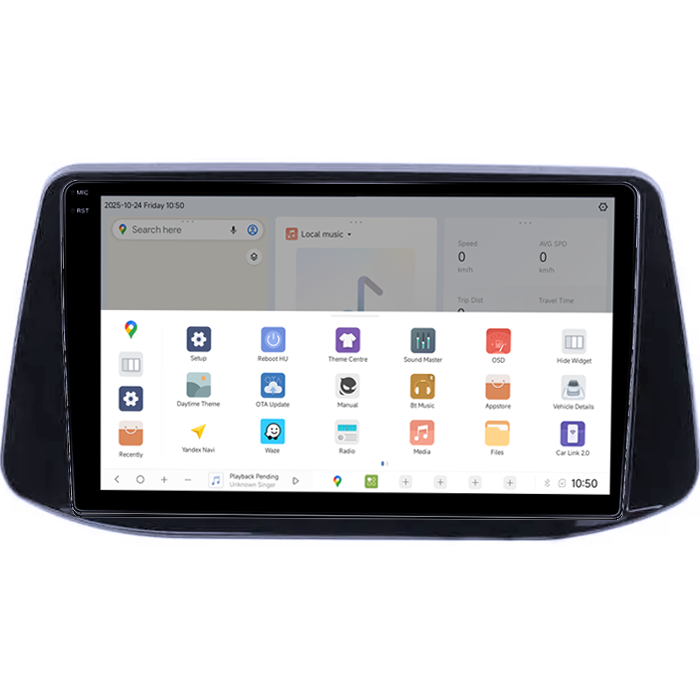 Navigatie dedicata Hyundai I30 2018, DUDU3, 4GB RAM 64GB ROM, Octacore, Platforma 8581, Android, Display QLED 9", DSP, Carplay&AndroidAuto [3]