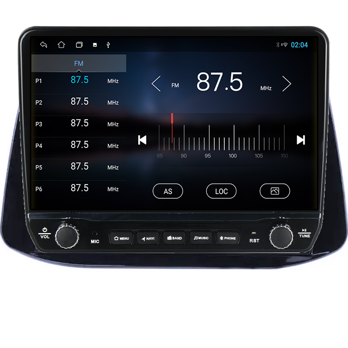 Navigatie dedicata Hyundai I30 2018 Tesla cu butoane rotative model 2024, 4GB RAM 64GB ROM, Procesor Quadcore, Android 14, Display QLED 10", DSP, Carplay&Android Auto [3]