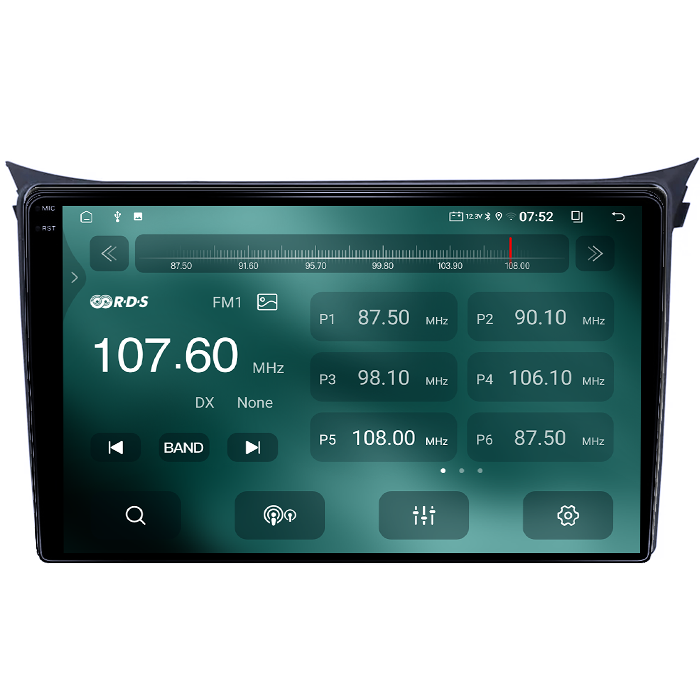 Navigatie dedicata Hyundai I30 2011-2017, 4GB RAM 64GB ROM, Quad Core, Display 9" QLED 1K, Carplay, Android 14, Bluetooth, Magazin Play, Suport Camere AHD [5]