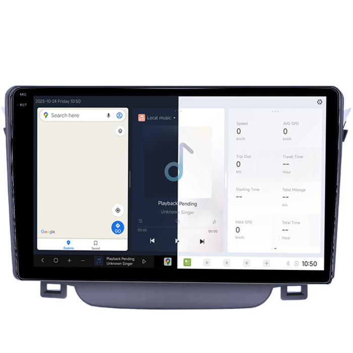 Navigatie dedicata Hyundai I30 2011-2015, DUDU3, 4GB RAM 64GB ROM, Octacore, Platforma 8581, Android, Display QLED 9", DSP, Carplay&AndroidAuto [2]