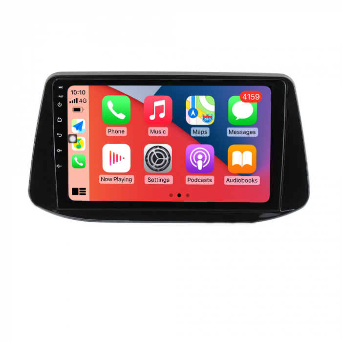 Navigatie dedicata Hyundai I30 2018, 4GB RAM 64GB ROM, Octacore, Android 13, Display QLED 10", DSP, Carplay, Android Auto, Internet, Youtube, Waze, WIFI, Bluetooth [5]