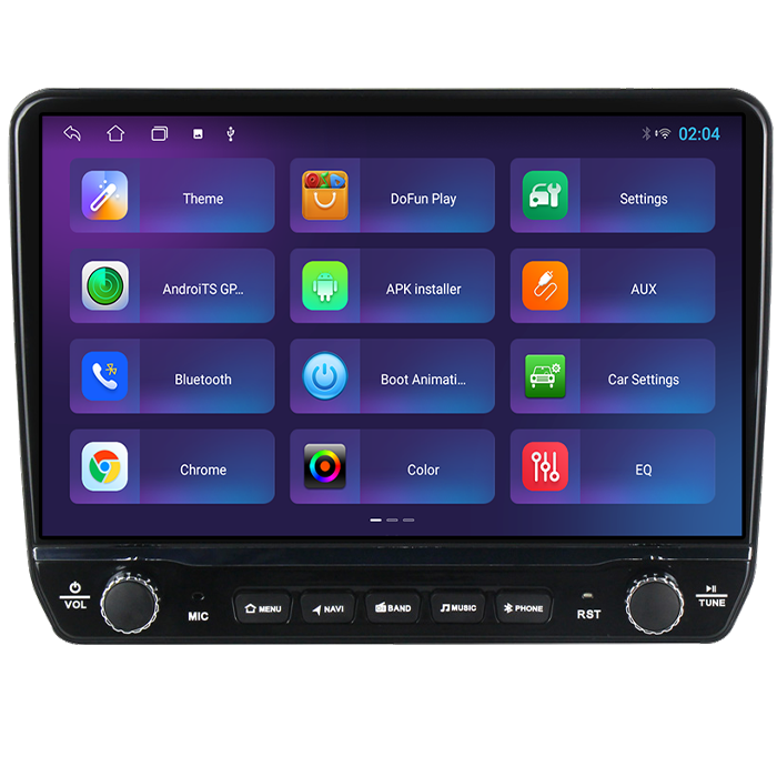 Navigatie dedicata Hyundai I40 2016 Tesla cu butoane rotative model 2024, 4GB RAM 64GB ROM, Procesor Quadcore, Android 14, Display QLED 10", DSP, Carplay&Android Auto [4]