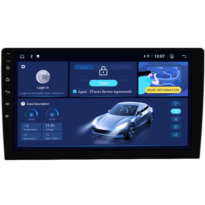 Navigatie dedicata Hyundai i40 2016, 8GB RAM 128GB ROM, Octacore, Platforma TS18, Android 13, Display QLED 9”, Suporta camera 360º, DSP, Carplay&Android Auto, SIM 4G, Ventilator Activ [2]