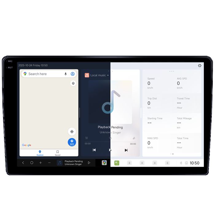 Navigatie dedicata Hyundai i40 2016, DUDU3, 4GB RAM 64GB ROM, Octacore, Platforma 8581, Android, Display QLED 9", DSP, Carplay&AndroidAuto [2]