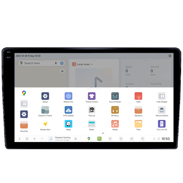 Navigatie dedicata Hyundai i40 2016, DUDU3, 4GB RAM 64GB ROM, Octacore, Platforma 8581, Android, Display QLED 9", DSP, Carplay&AndroidAuto [3]