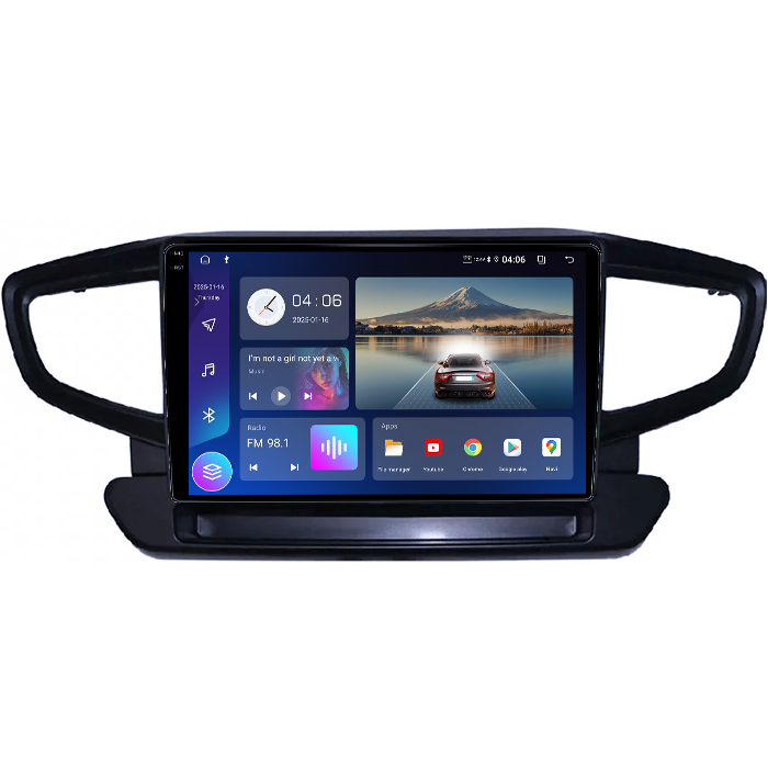 Navigatie dedicata Hyundai Ioniq 2016-2020, 4GB RAM 64GB ROM, Octacore, Android 14, Display QLED 9", DSP, Carplay&Android Auto, SIM 4G, Ventilator Activ [2]
