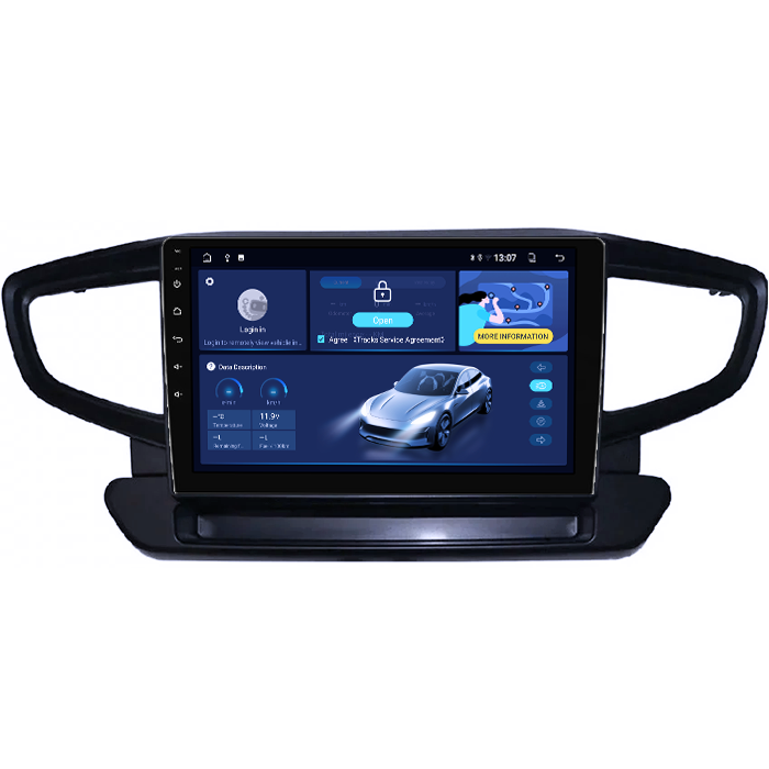 Navigatie dedicata Hyundai Ioniq 2016-2020, 8GB RAM 128GB ROM, Octacore, Platforma TS18, Android 13, Display QLED 9”, Suporta camera 360º, DSP, Carplay&Android Auto, SIM 4G, Ventilator Activ [2]