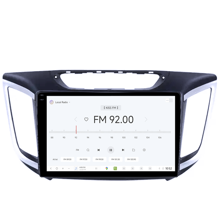 Navigatie dedicata Hyundai IX25/Creta, DUDU3, 4GB RAM 64GB ROM, Octacore, Platforma 8581, Android, Display QLED 9", DSP, Carplay&AndroidAuto [4]