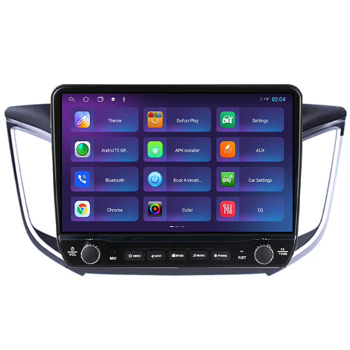 Navigatie dedicata Hyundai Ioniq 2016-2020 Tesla cu butoane rotative model 2024, 4GB RAM 64GB ROM, Procesor Quadcore, Android 14, Display QLED 10", DSP, Carplay&Android Auto - Copie [4]