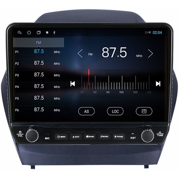 Navigatie dedicata Hyundai IX35 2009-2015 Tesla cu butoane rotative model 2024, 4GB RAM 64GB ROM, Procesor Quadcore, Android 14, Display QLED 10", DSP, Carplay&Android Auto [3]