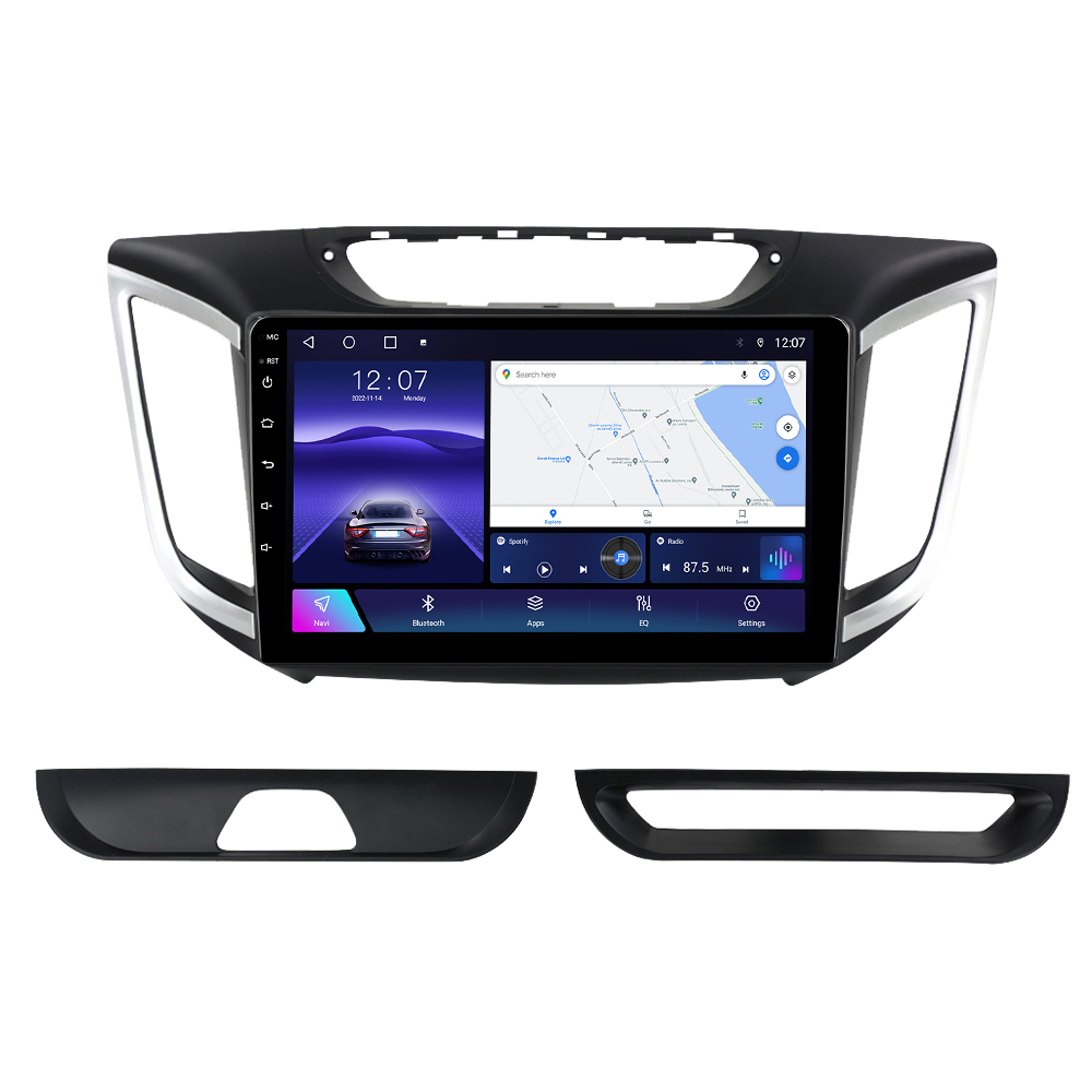 Navigatie dedicata Hyundai IX25 2015-2019, 4GB RAM 64GB ROM, Octacore, Android 13, Display QLED 10", DSP, Carplay, Android Auto, Internet, Youtube, Waze, WIFI, Bluetooth [2]