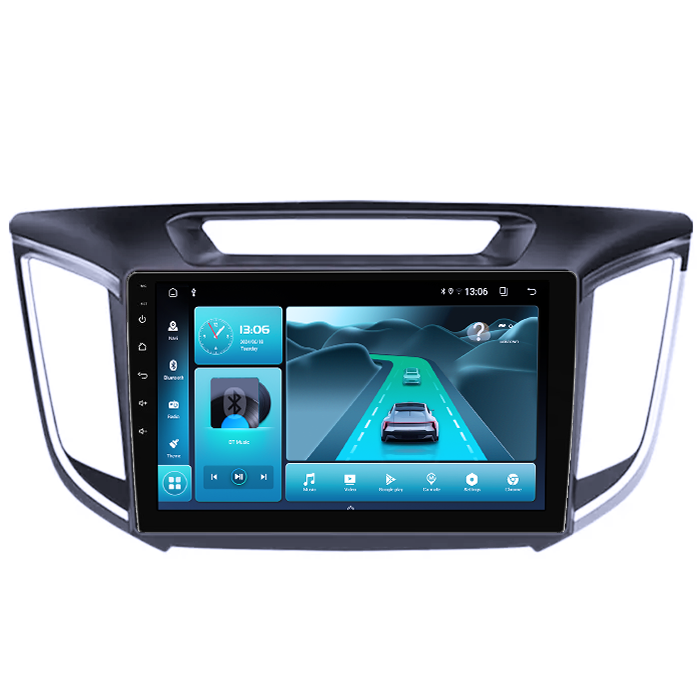 Navigatie dedicata Hyundai IX25 2015-2019,8GB RAM 128GB ROM, Octacore, Platforma TS18, Android 13, Display QLED 9”, Suporta camera 360º, DSP, Carplay&Android Auto, SIM 4G, Ventilator Activ [3]