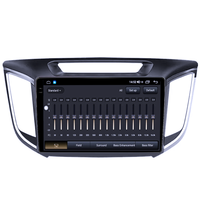 Navigatie dedicata Hyundai IX25/Creta, 8GB RAM 128GB ROM, Octacore, Platforma 7862, Android 14, Display QLED 9", Suporta camera 360", DSP, Carplay&Android Auto, SIM 4 [3]