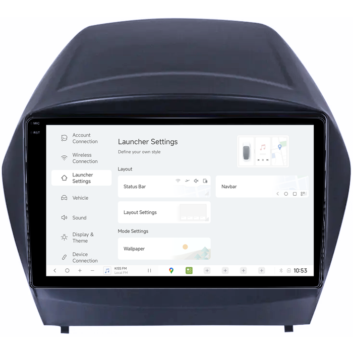 Navigatie dedicata Hyundai IX35 2009-2015, DUDU3, 4GB RAM 64GB ROM, Octacore, Platforma 8581, Android, Display QLED 9", DSP, Carplay&AndroidAuto [5]