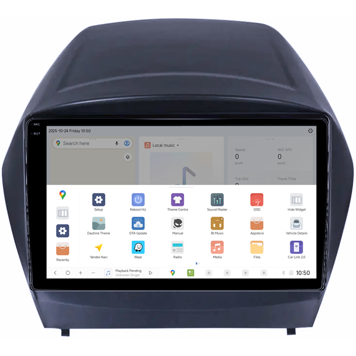 Navigatie dedicata Hyundai IX35 2009-2015, DUDU3, 4GB RAM 64GB ROM, Octacore, Platforma 8581, Android, Display QLED 9", DSP, Carplay&AndroidAuto [3]