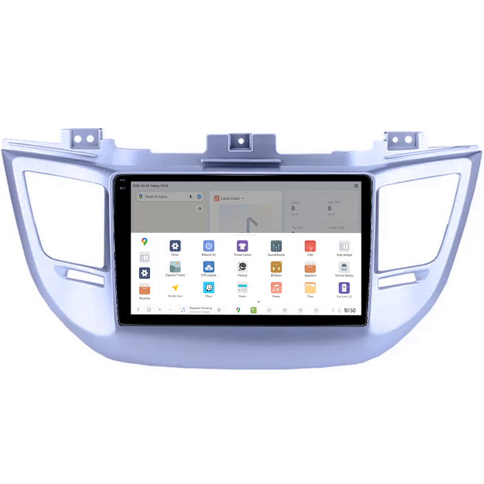 Navigatie dedicata Hyundai Tucson IX35 2014-2018, DUDU3, 4GB RAM 64GB ROM, Octacore, Platforma 8581, Android, Display QLED 9", DSP, Carplay&AndroidAuto [3]