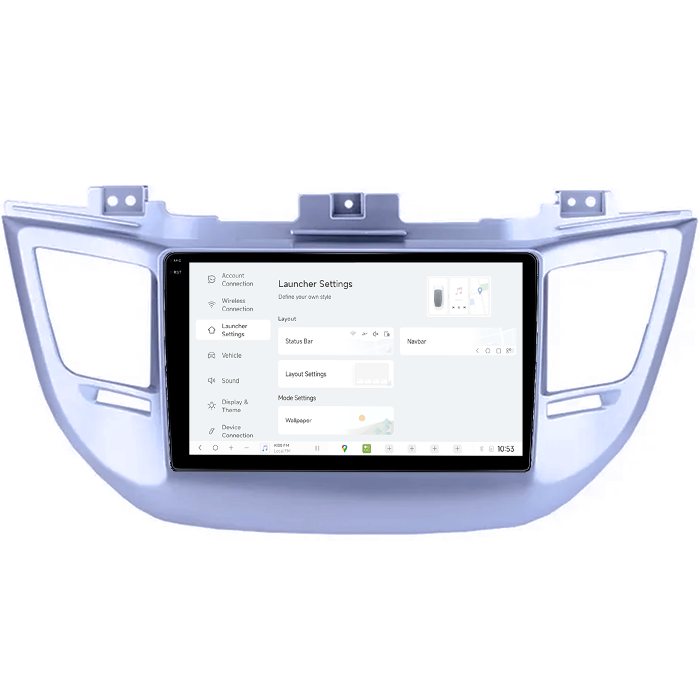 Navigatie dedicata Hyundai Tucson IX35 2014-2018, DUDU3, 4GB RAM 64GB ROM, Octacore, Platforma 8581, Android, Display QLED 9", DSP, Carplay&AndroidAuto [5]