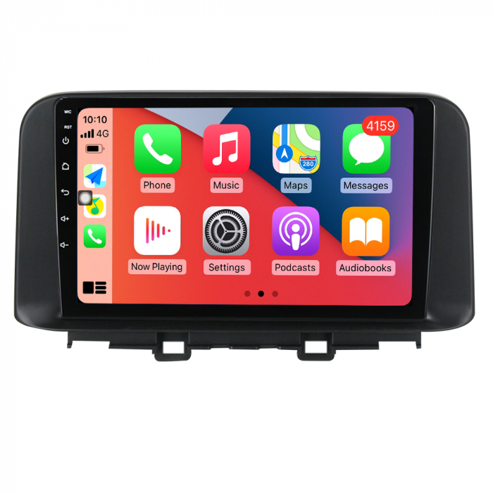 Navigatie dedicata Hyundai KONA 2018-2020, 4GB RAM 64GB ROM, Octacore, Android 13, Display QLED 10", DSP, Carplay, Android Auto, Internet, Youtube, Waze, WIFI, Bluetooth [4]