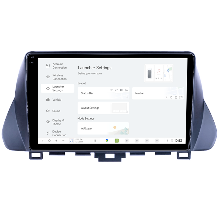 Navigatie dedicata Hyundai Lafesta 2019, DUDU3, 4GB RAM 64GB ROM, Octacore, Platforma 8581, Android, Display QLED 9", DSP, Carplay&AndroidAuto [5]