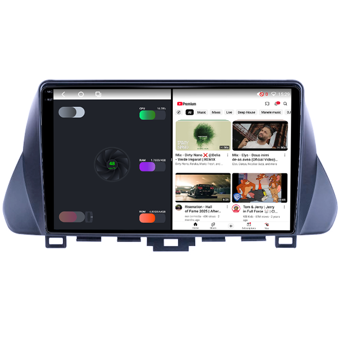 Navigatie dedicata Hyundai Lafesta 2019, 4GB RAM 64GB ROM, Octacore, Android 14, Display QLED 1K 9", Carplay&Android Auto, SIM 4G, Ventilator Activ [3]