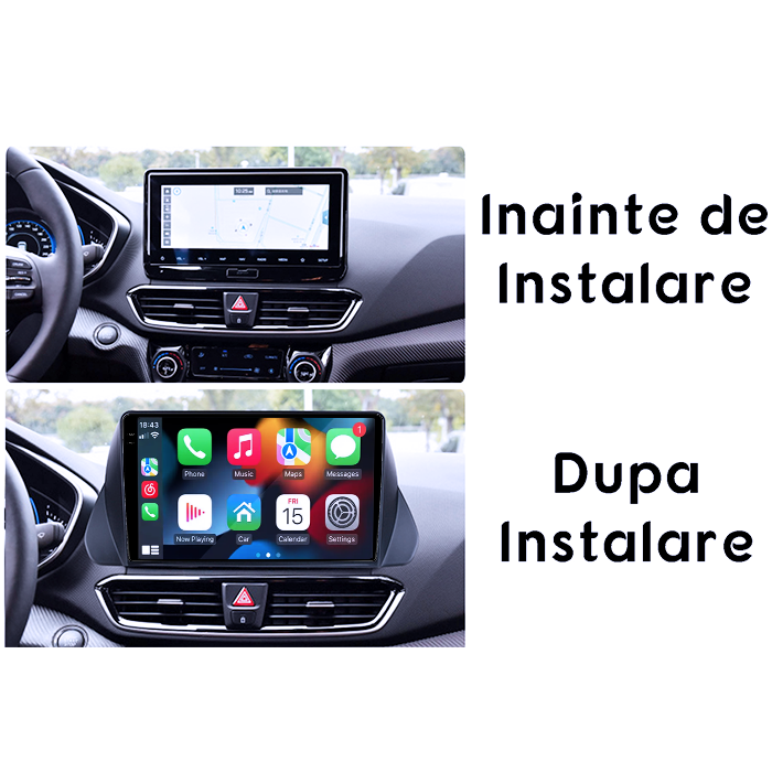 Navigatie dedicata Hyundai Lafesta 2019, 4GB RAM 64GB ROM, Procesor Qualcomm Octacore, Android 14, Rezolutie 2K, Display QLED 9", DSP, Carplay&Android Auto, SIM 4G [7]