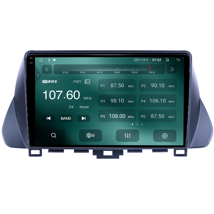 Navigatie dedicata Hyundai Lafesta 2019, 4GB RAM 64GB ROM, Quad Core, Display 9" QLED 1K, Carplay, Android 14, Bluetooth, Magazin Play, Suport Camere AHD [3]