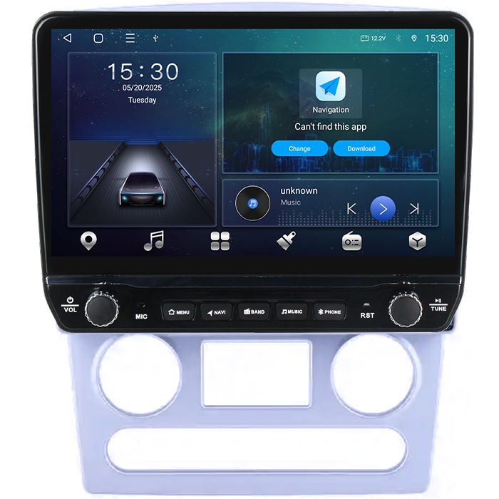 Navigatie dedicata Hyundai Rohens Coupe 2004-2006 Tesla cu butoane rotative model 2024, 4GB RAM 64GB ROM, Procesor Quadcore, Android 14, Display QLED 10", DSP, Carplay&Android Auto [6]