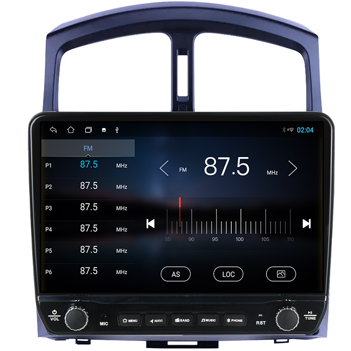 Navigatie dedicata Hyundai Santa Fe 1 2000-2006 Tesla cu butoane rotative model 2024, 4GB RAM 64GB ROM, Procesor Quadcore, Android 14, Display QLED 10", DSP, Carplay&Android Auto [3]