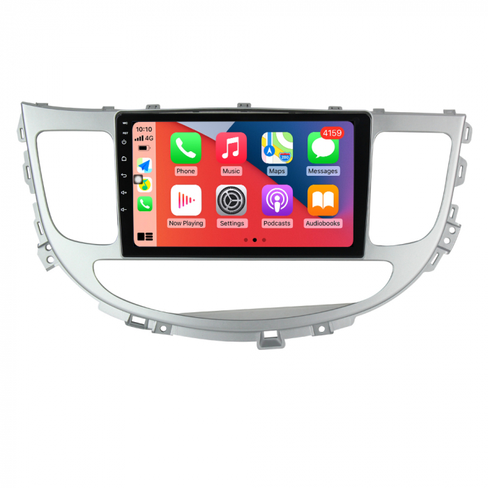 Navigatie dedicata Hyundai Rohens Genesis 2008-2013 , 4 GB RAM 32 ROM, Android 13, Display QLED, 9", DSP, Carplay, Android Auto, Internet, Youtube , Waze , WI-FI , USB , Bluetooth [4]