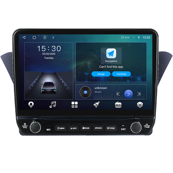 Navigatie dedicata Hyundai Rohens Coupe 2012 Tesla cu butoane rotative model 2024, 4GB RAM 64GB ROM, Procesor Quadcore, Android 14, Display QLED 10", DSP, Carplay&Android Auto [7]
